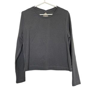 LULULEMON Long Sleeve Open Back Tee